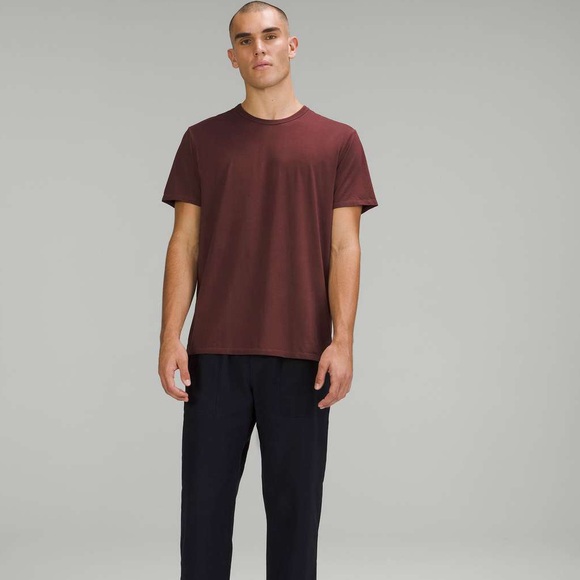 Lululemon Fundamental T-Shirt Men’s Maroon XL - Picture 1 of 5